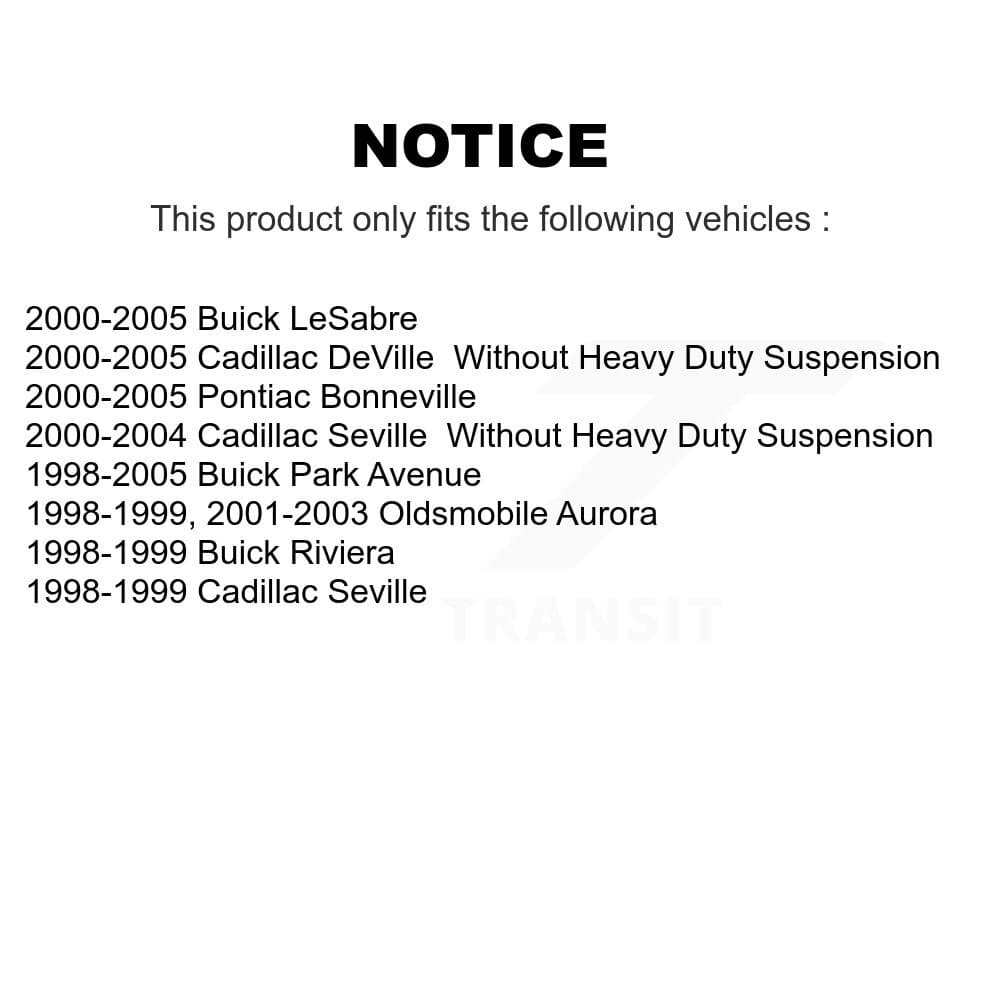 TOR - KTR-100078 - Front Suspension Control Arm and Ball Joint Assembly Kits image 2