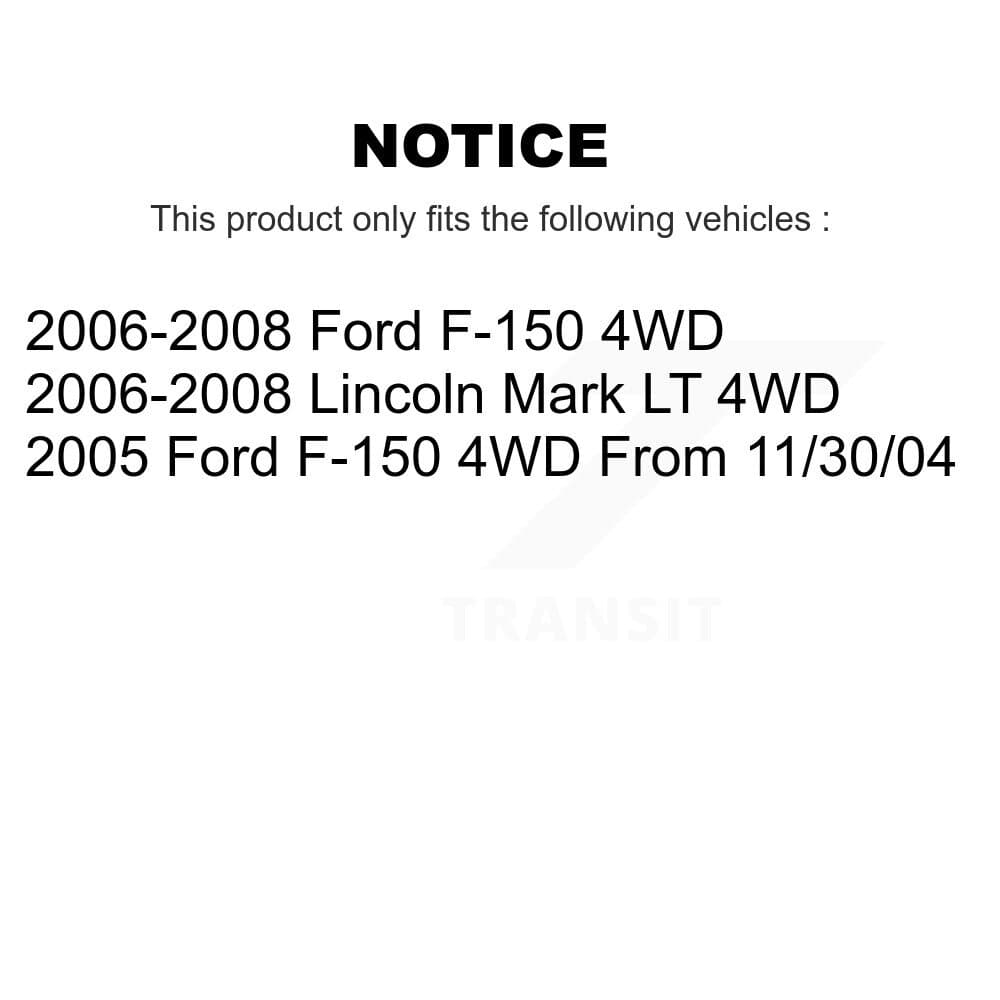 TOR - KTR-100185 - Front Suspension Control Arm and Ball Joint Assembly Kits image 2