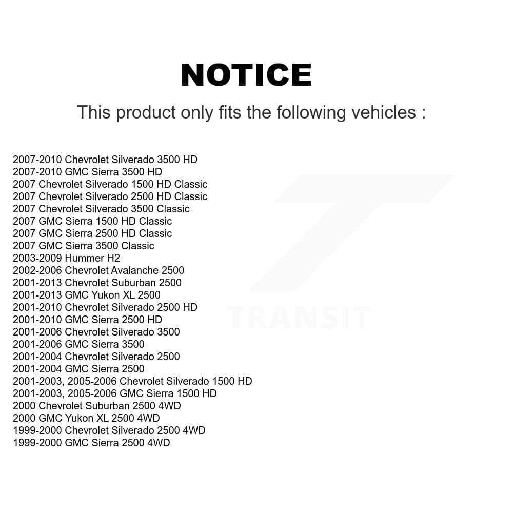 TOR - KTR-100320 - Front Suspension Control Arm and Ball Joint Assembly Kits image 2