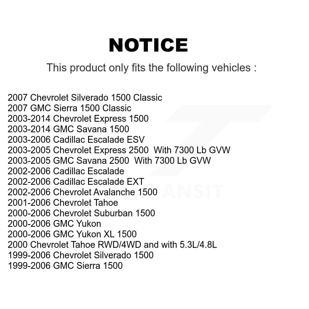 TOR - KTR-100327 - Front Suspension Control Arm and Ball Joint Assembly Kits image 2