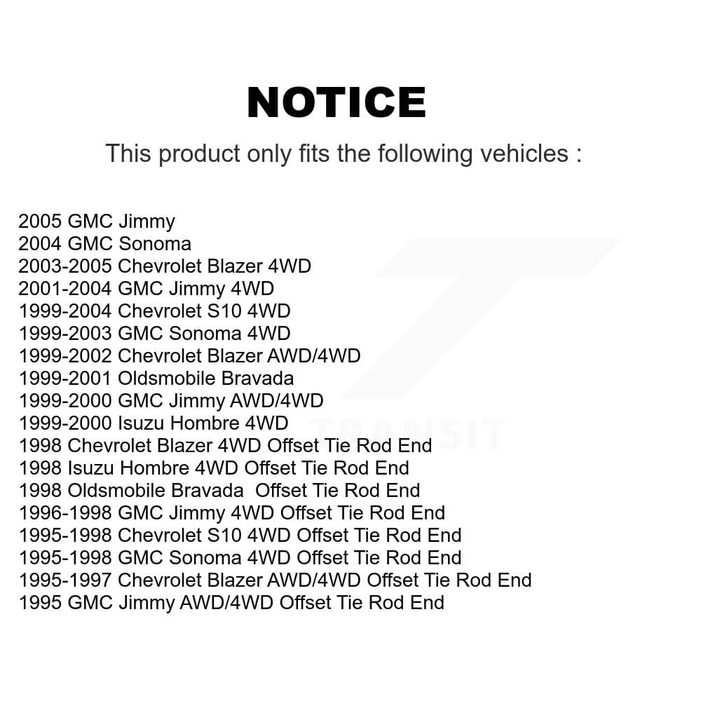 TOR - KTR-100332 - Front Suspension Control Arm and Ball Joint Assembly Kits image 2