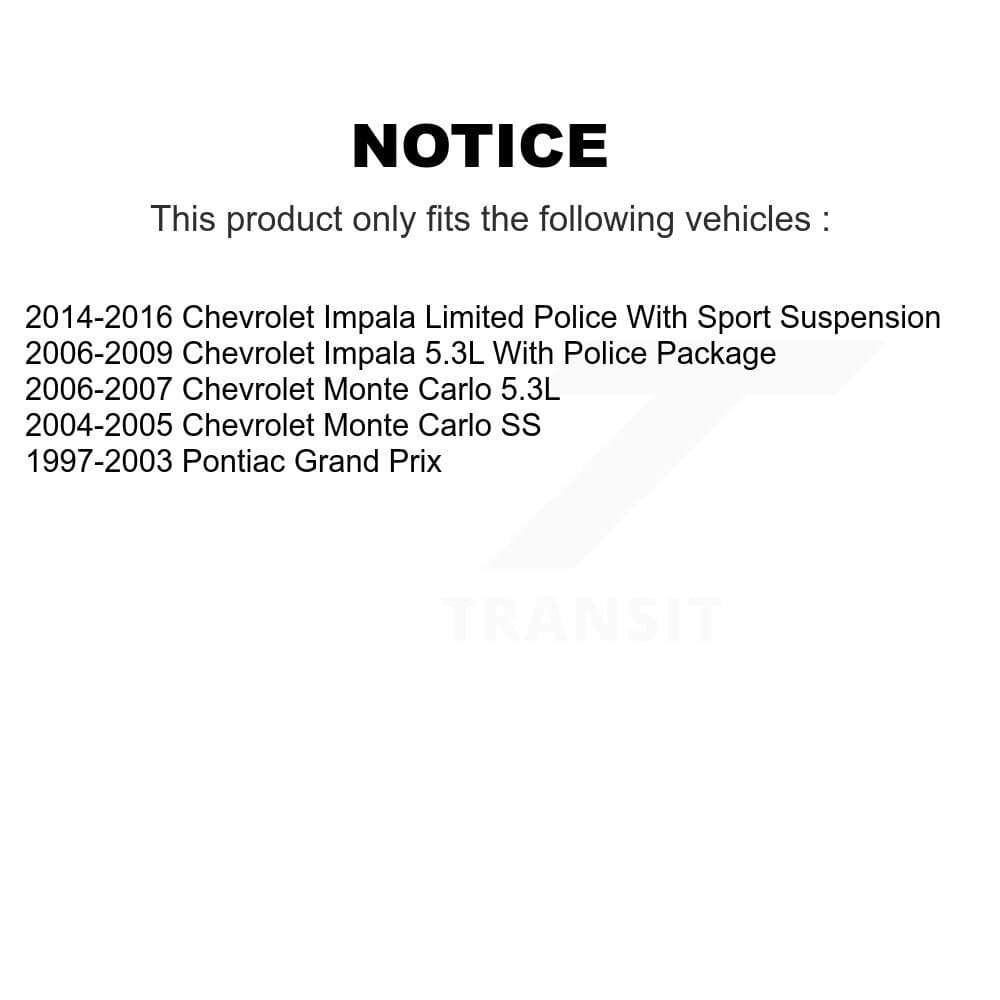 TOR - KTR-100444 - Front Suspension Control Arm and Ball Joint Assembly Kits image 2