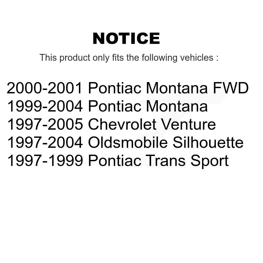 TOR - KTR-100446 - Front Suspension Control Arm and Ball Joint Assembly Kits image 2