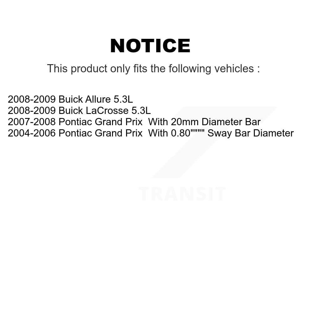 TOR - KTR-100452 - Front Suspension Control Arm and Ball Joint Assembly Kits image 2