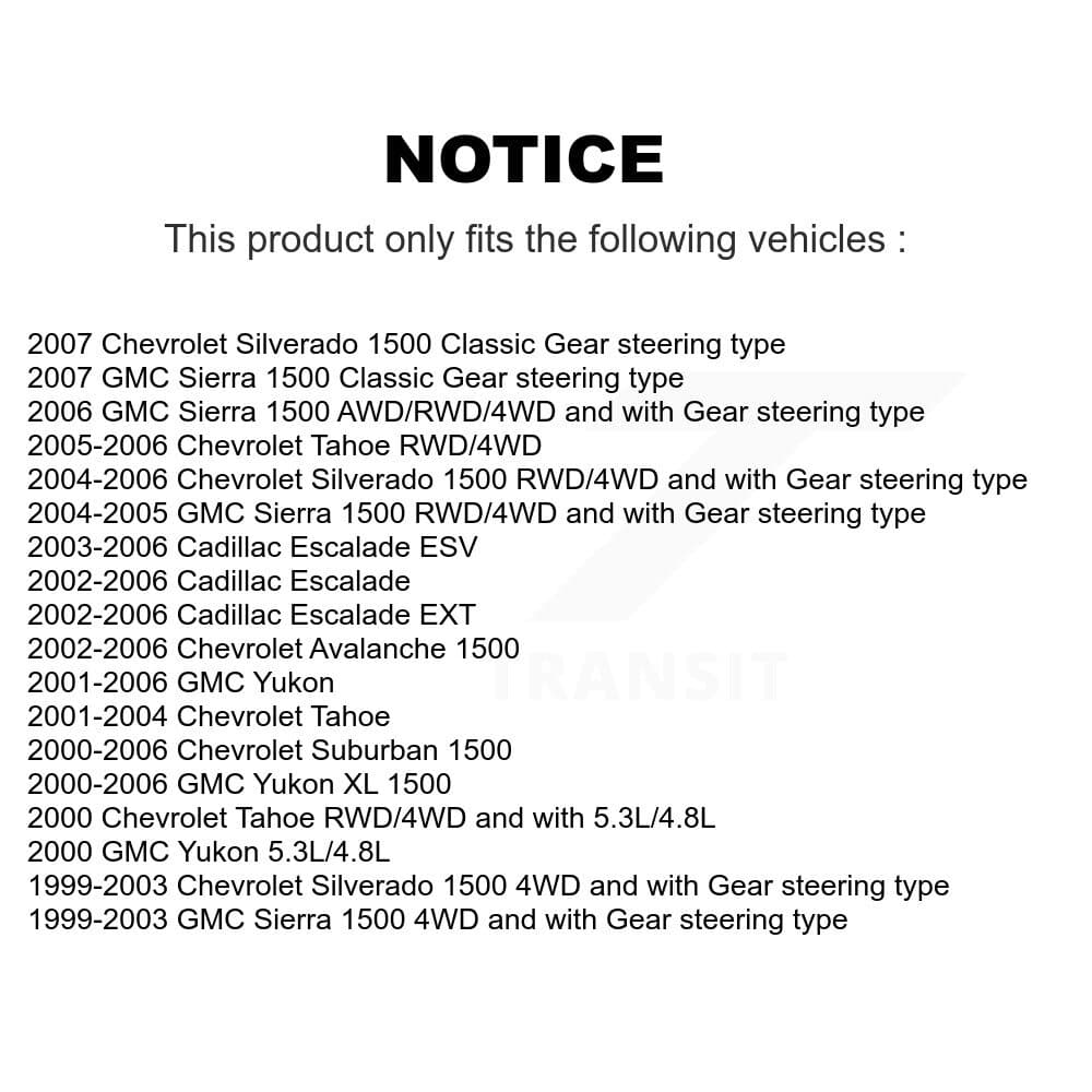 TOR - KTR-100508 - Front Suspension Control Arm and Ball Joint Assembly Kits image 2
