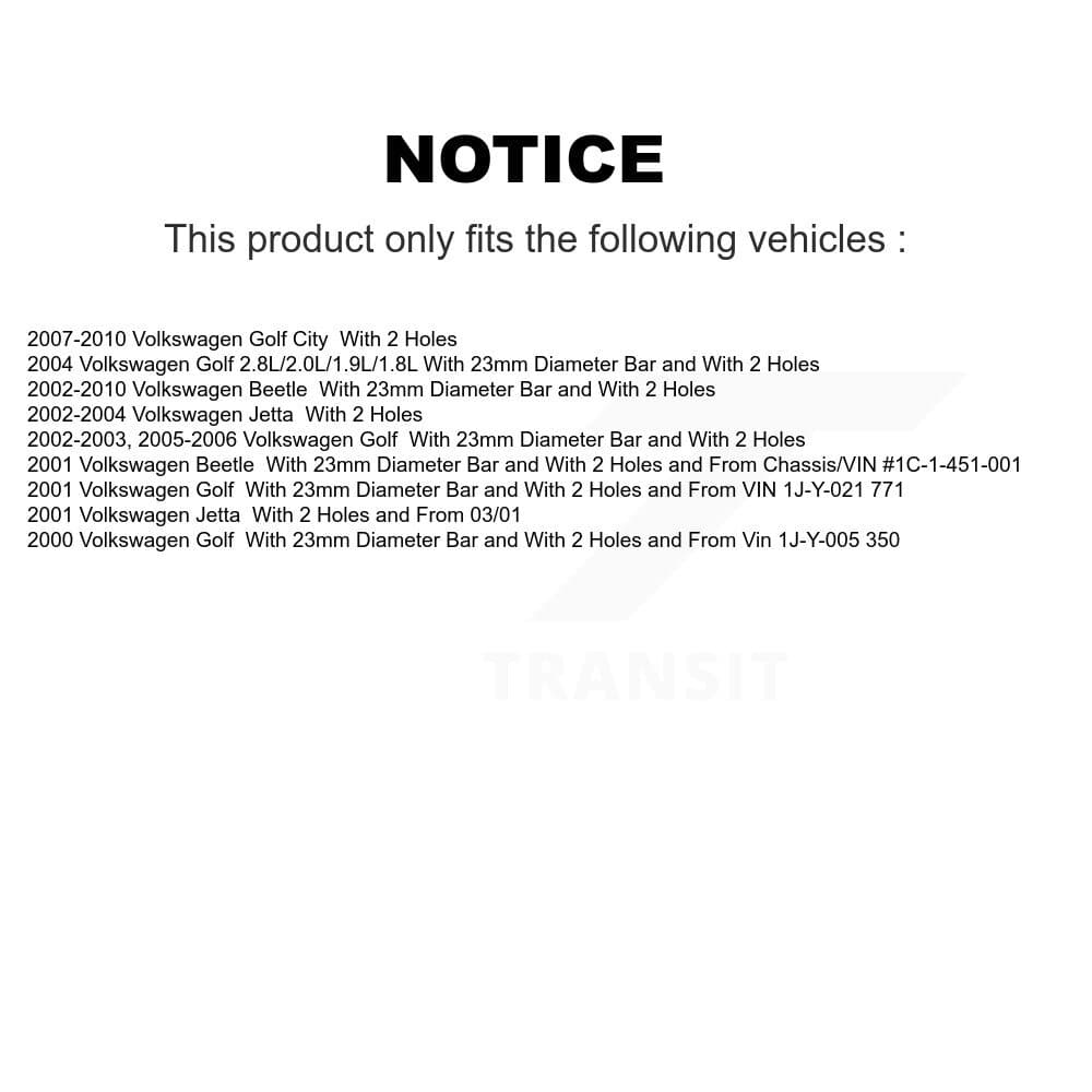TOR - KTR-100559 - Front Suspension Control Arm and Ball Joint Assembly Kits image 2