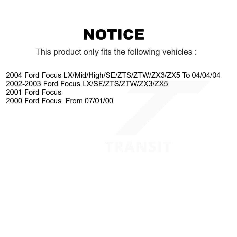 TOR - KTR-100582 - Front Suspension Control Arm and Ball Joint Assembly Kits image 2