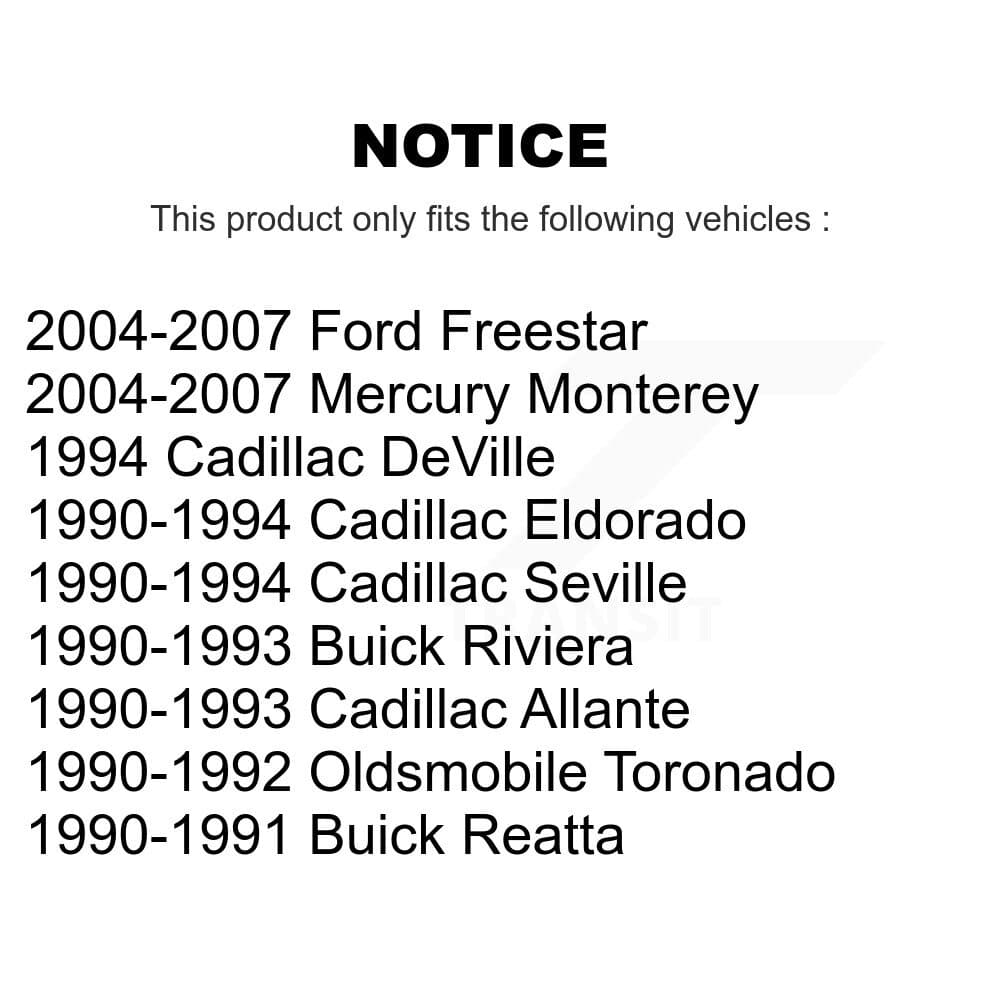 TOR - KTR-100660 - Front Suspension Stabilizer Bar Link Kits image 2