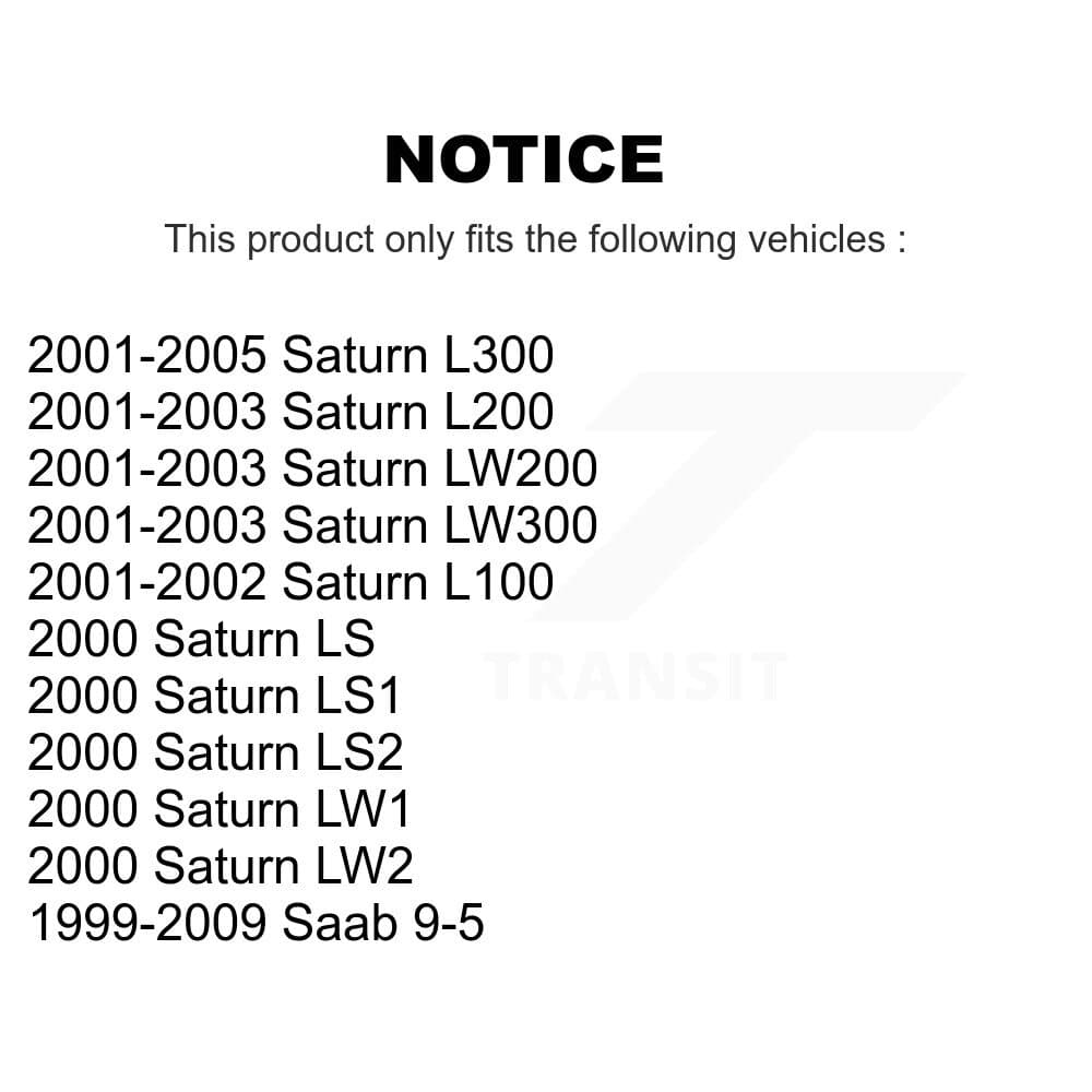 TOR - KTR-100662 - Front Suspension Stabilizer Bar Link Kits image 2