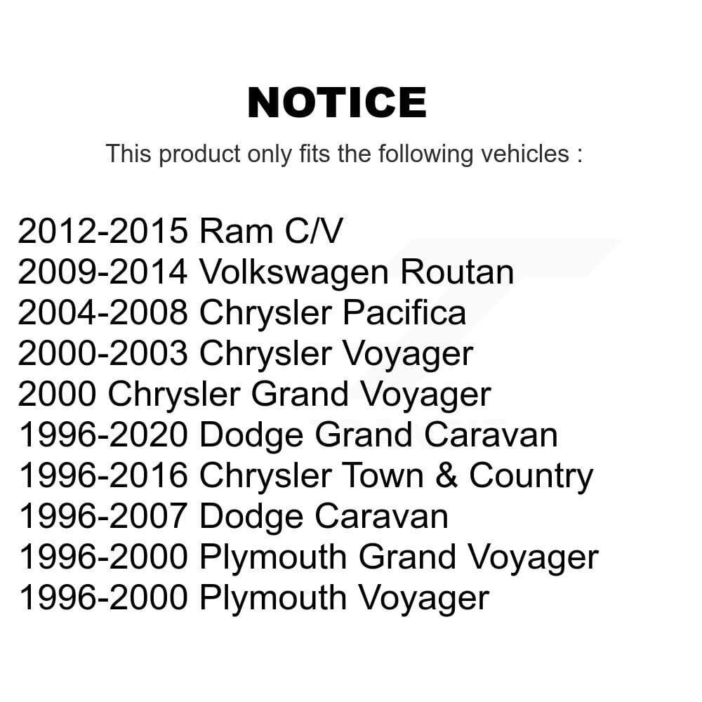 TOR - KTR-100675 - Front Suspension Stabilizer Bar Link Kits image 2