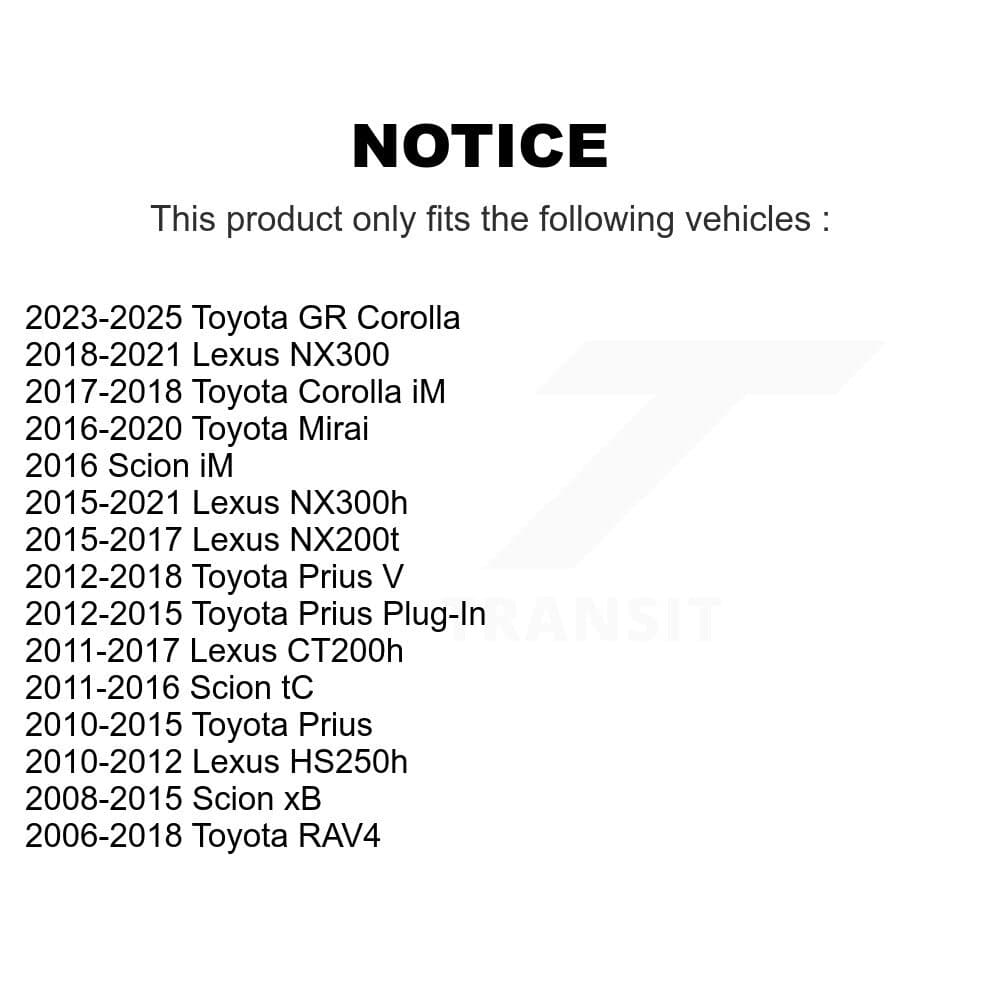 TOR - KTR-100689 - Front Suspension Stabilizer Bar Link Kits image 2