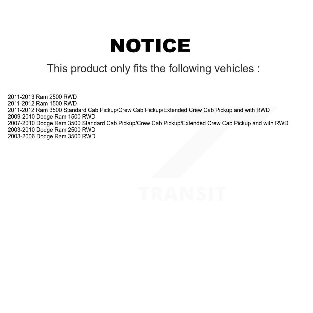 TOR - KTR-100707 - Front Suspension Stabilizer Bar Link Kits image 2