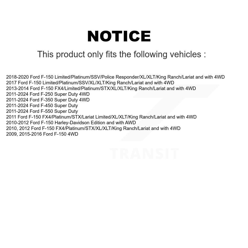 TOR - KTR-100722 - Front Suspension Stabilizer Bar Link Kits image 2