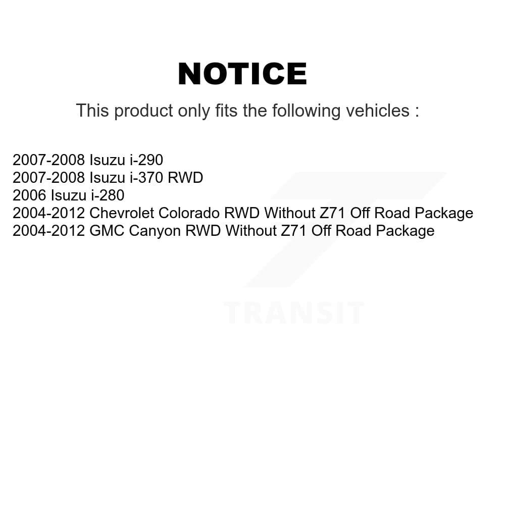TOR - KTR-100785 - Front Suspension Stabilizer Bar Link Kits image 2