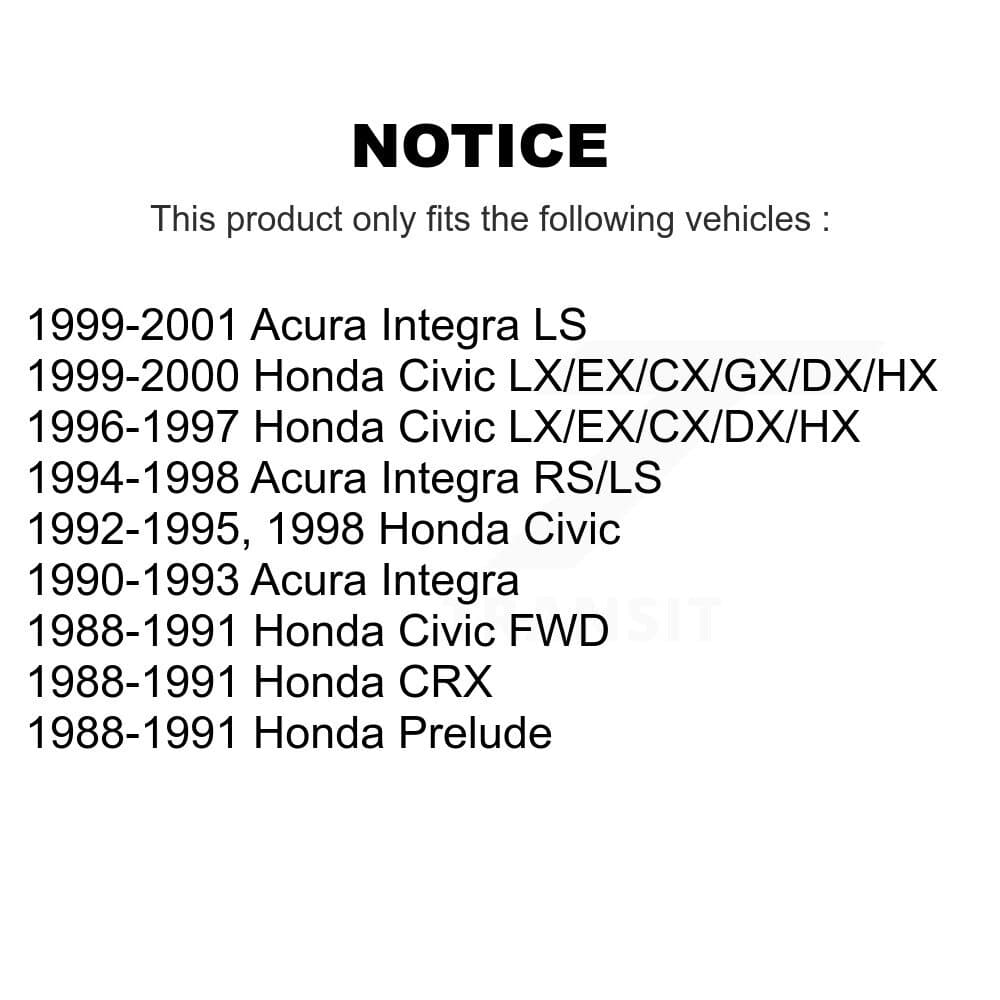 TOR - KTR-100808 - Front Suspension Stabilizer Bar Link Kits image 2