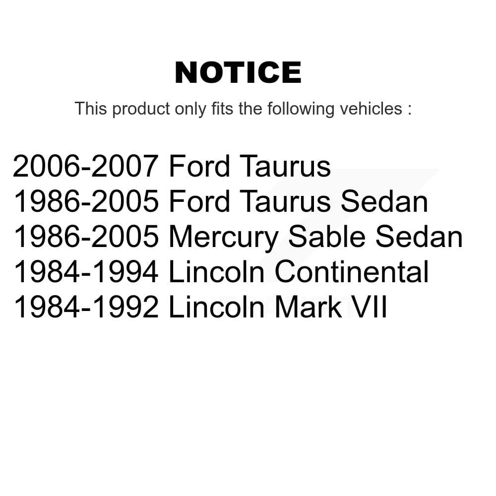 TOR - KTR-100922 - Rear Suspension Stabilizer Bar Link Kits image 2