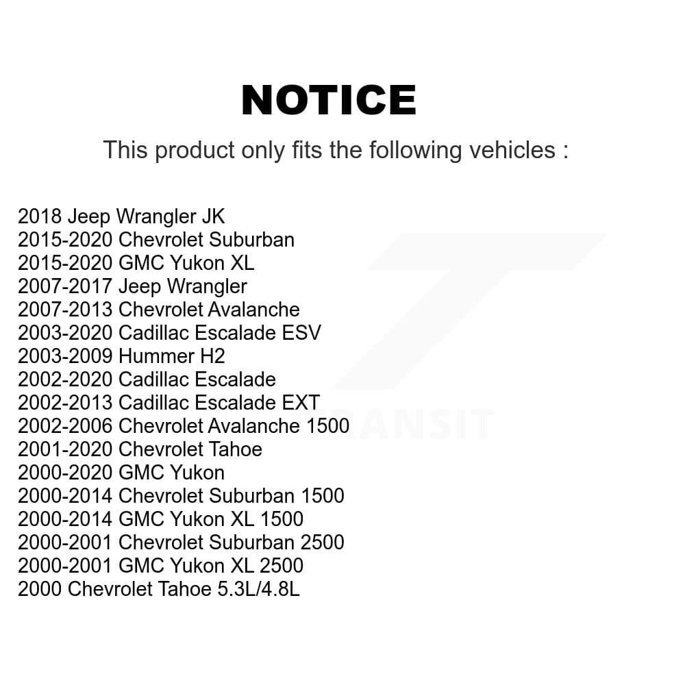 TOR - KTR-100927 - Rear Suspension Stabilizer Bar Link Kits image 2