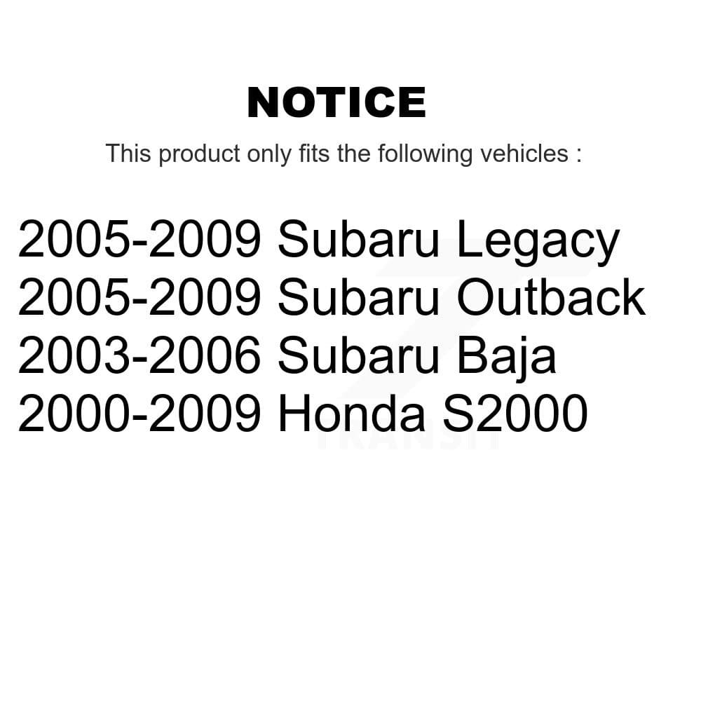 TOR - KTR-100944 - Rear Suspension Stabilizer Bar Link Kits image 2