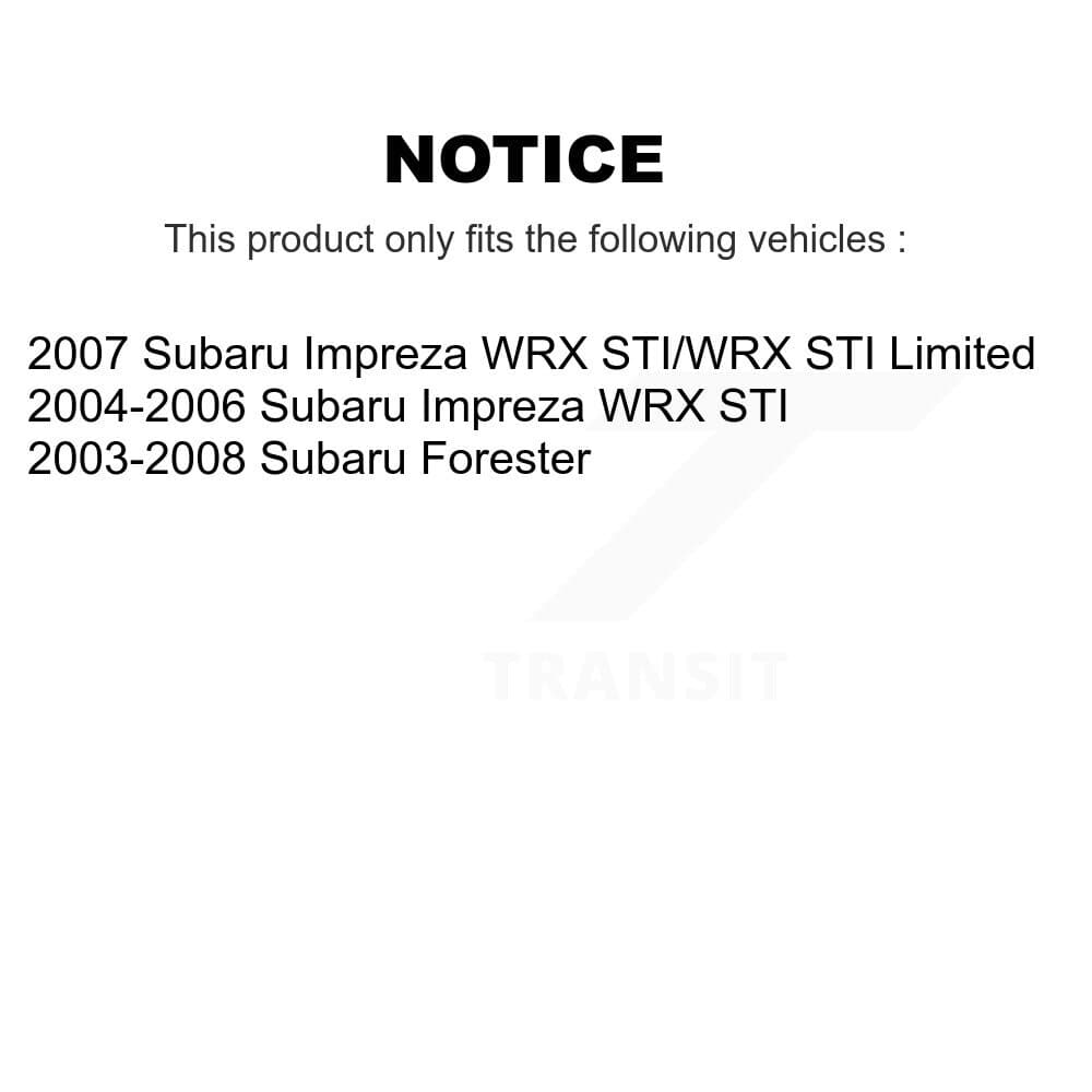 TOR - KTR-100947 - Rear Suspension Stabilizer Bar Link Kits image 2