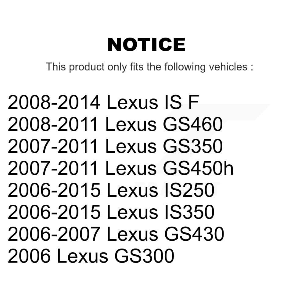 TOR - KTR-100969 - Rear Suspension Stabilizer Bar Link Kits image 2