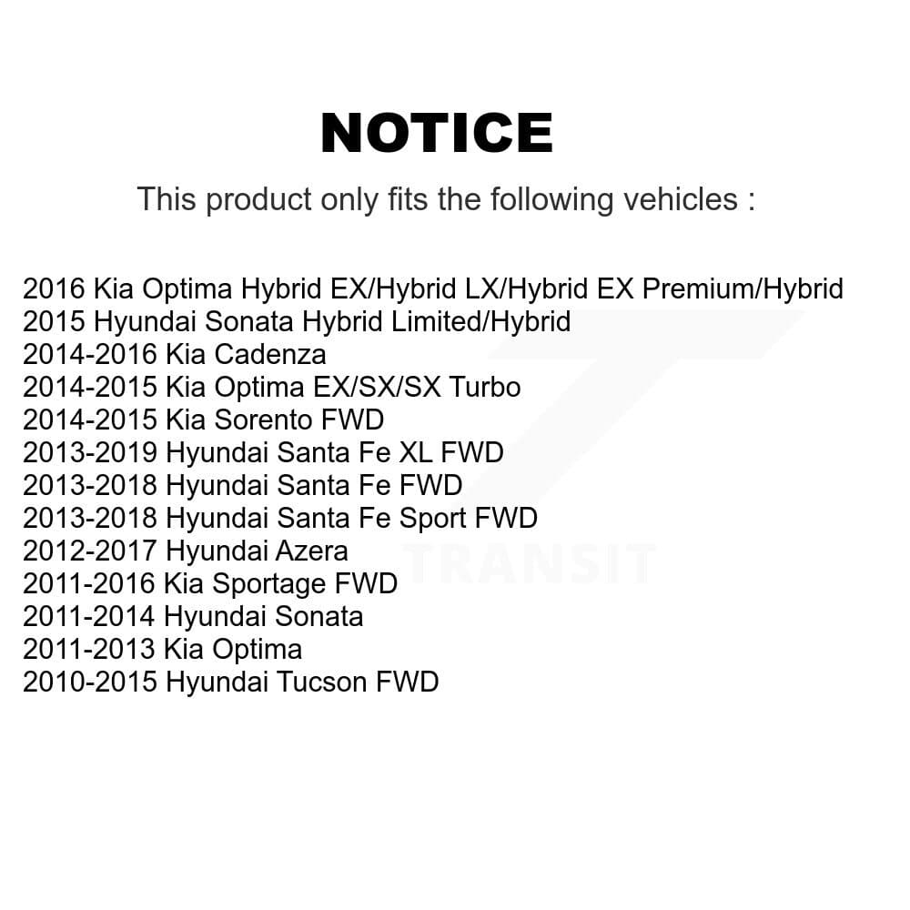 TOR - KTR-100989 - Rear Suspension Stabilizer Bar Link Kits image 2