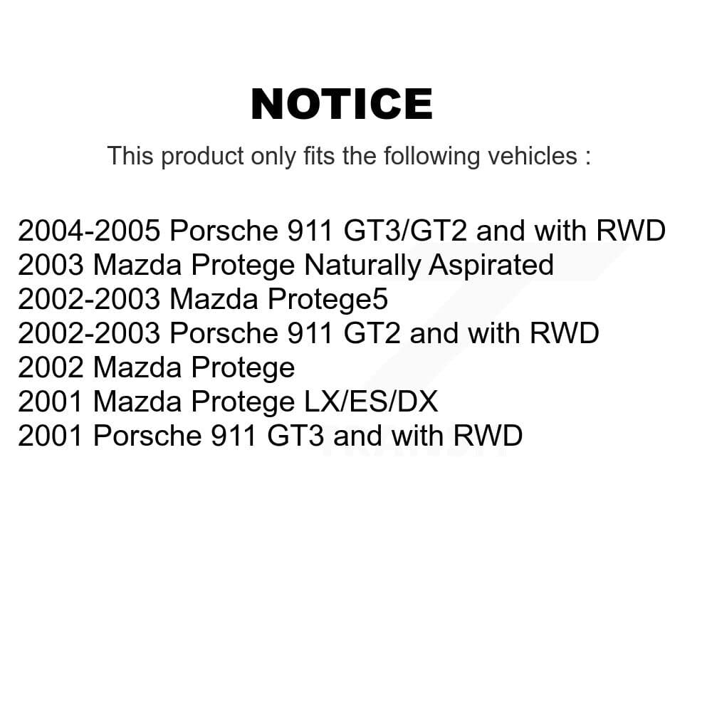 TOR - KTR-101034 - Rear Suspension Stabilizer Bar Link Kits image 2