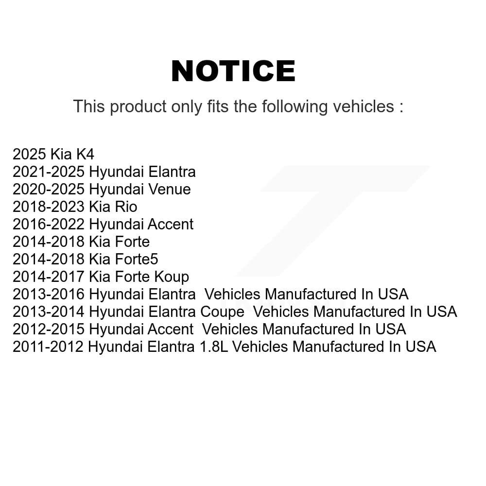 TOR - KTR-101179 - Front Lower Suspension Ball Joint Kits image 2