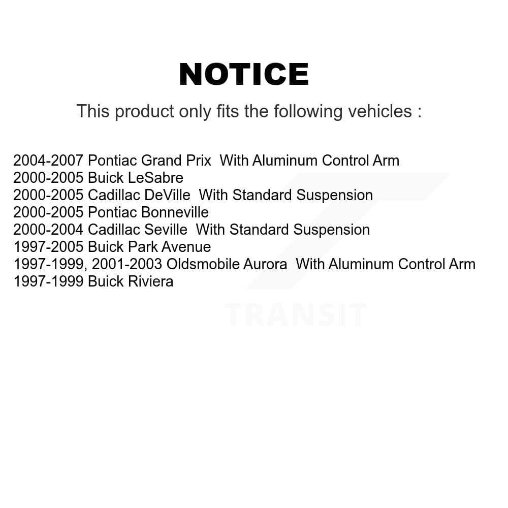 TOR - KTR-101187 - Front Lower Suspension Ball Joint Kits image 2
