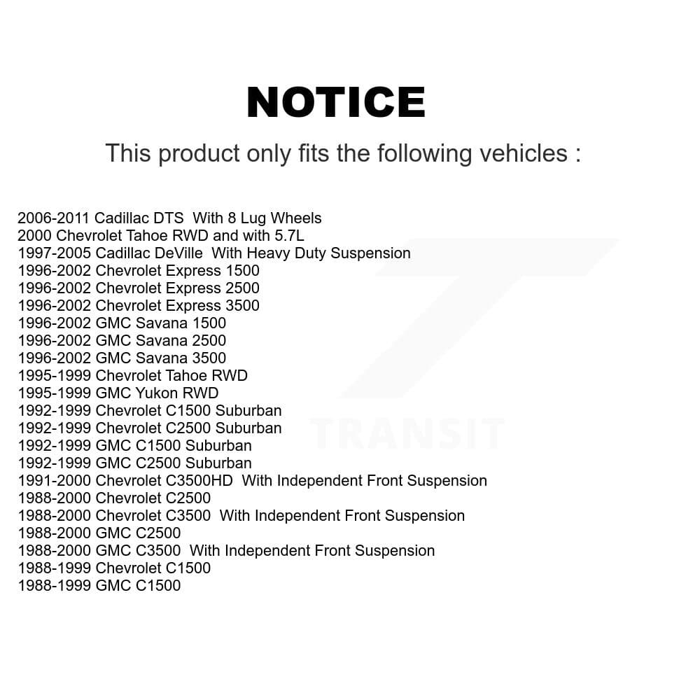 TOR - KTR-101192 - Front Lower Suspension Ball Joint Kits image 2