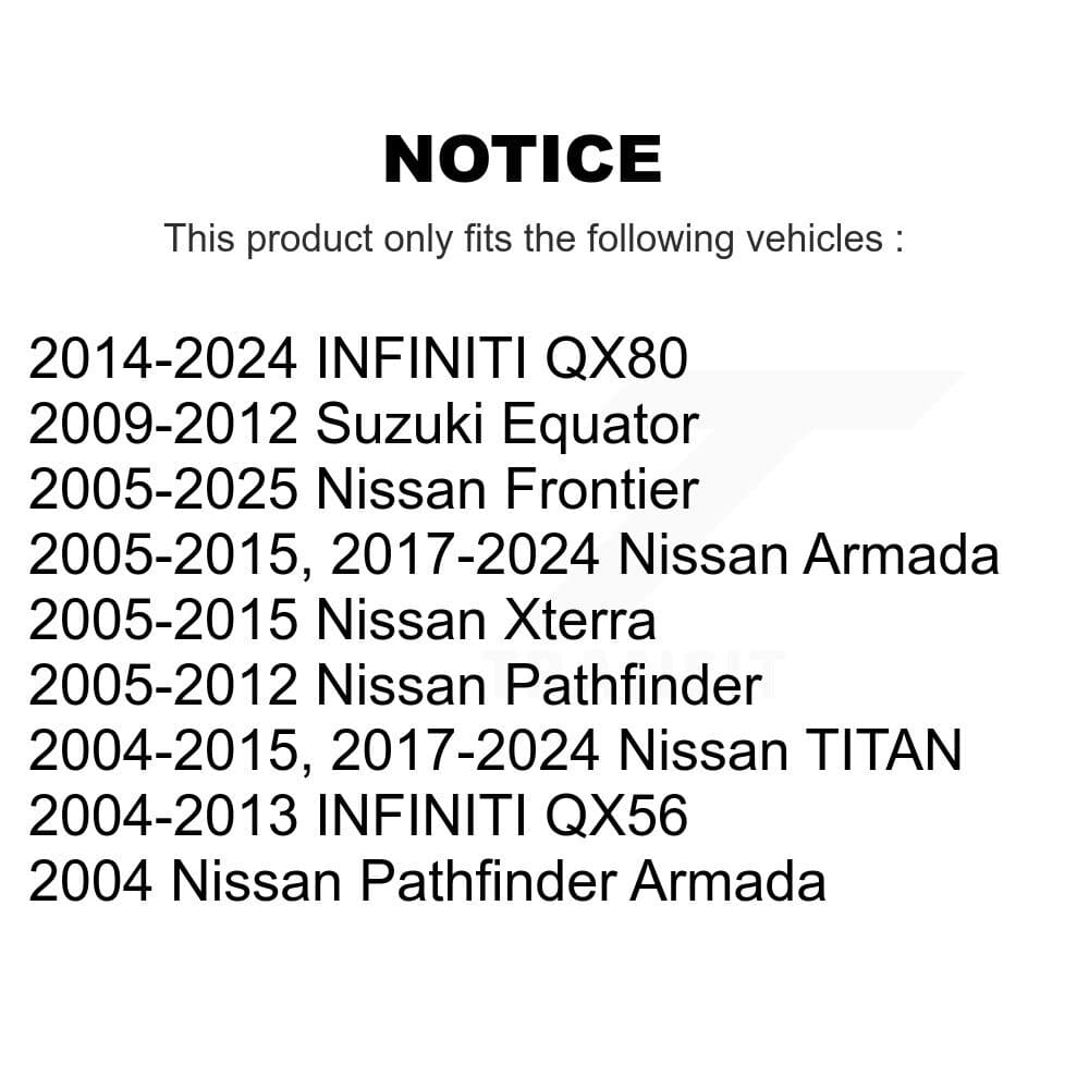 TOR - KTR-101236 - Front Lower Suspension Ball Joint Kits image 2