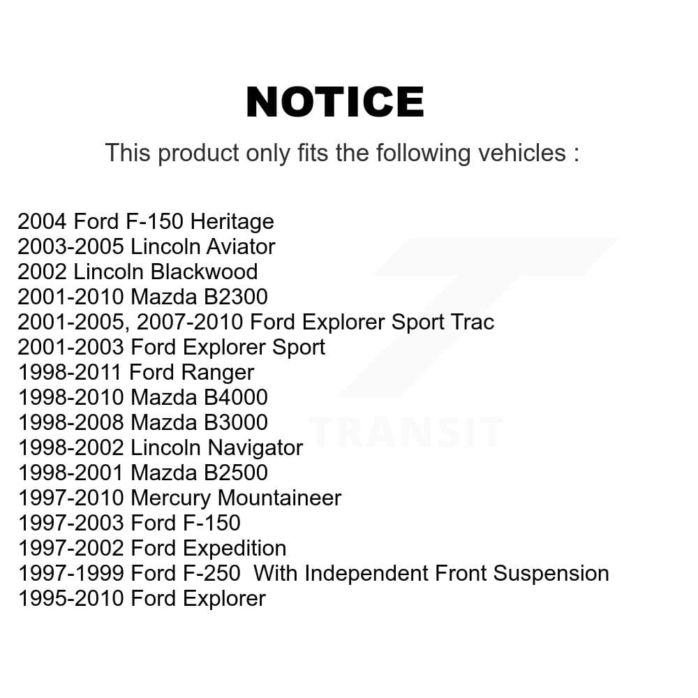 TOR - KTR-101252 - Front Lower Suspension Ball Joint Kits image 2
