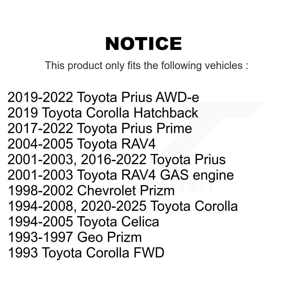 TOR - KTR-101254 - Front Lower Suspension Ball Joint Kits image 2