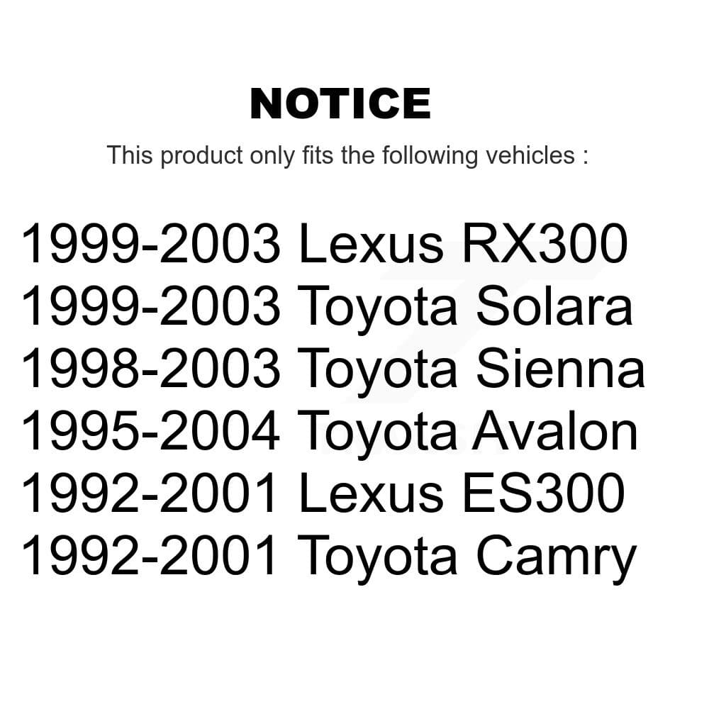TOR - KTR-101266 - Front Lower Suspension Ball Joint Kits image 2