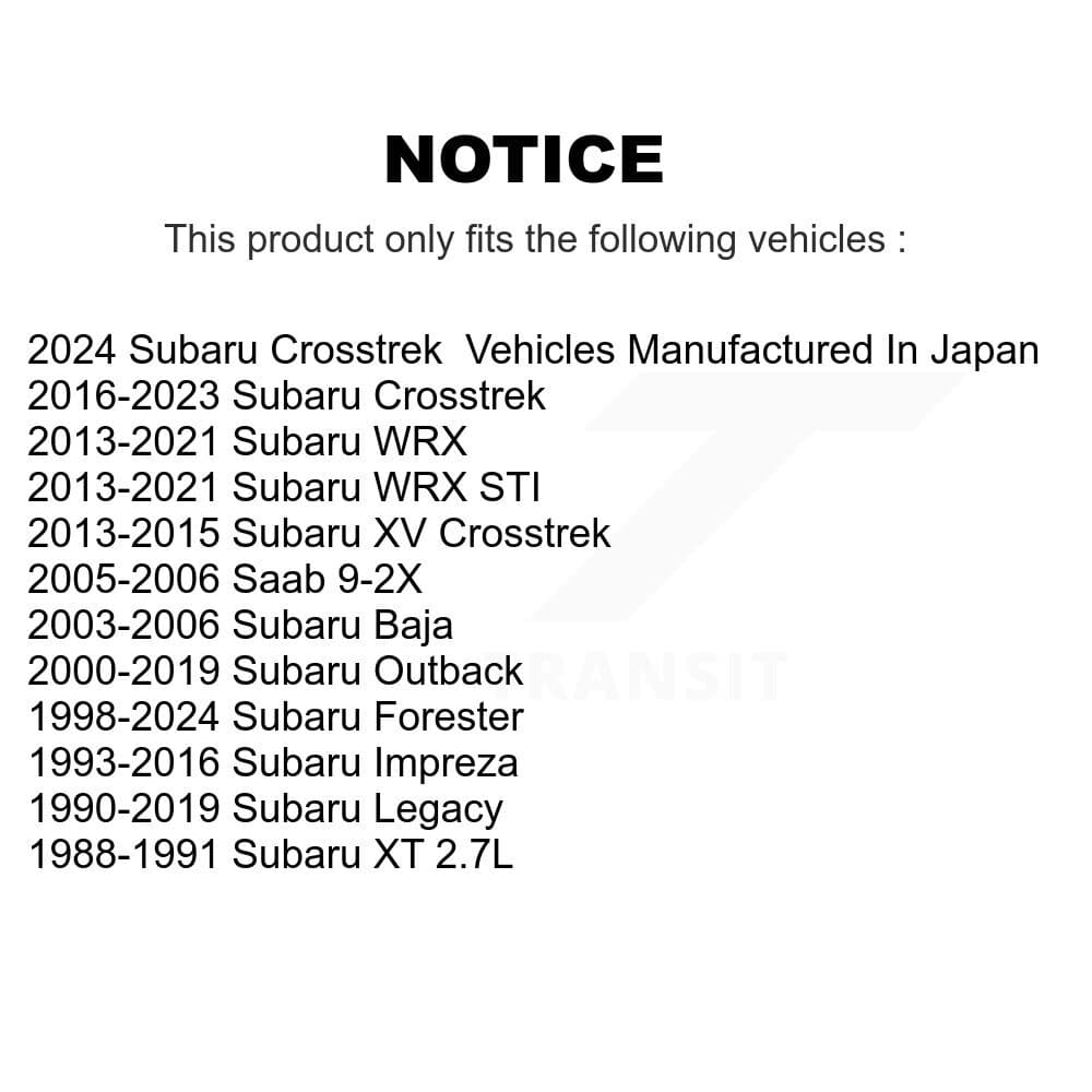 TOR - KTR-101267 - Front Lower Suspension Ball Joint Kits image 2