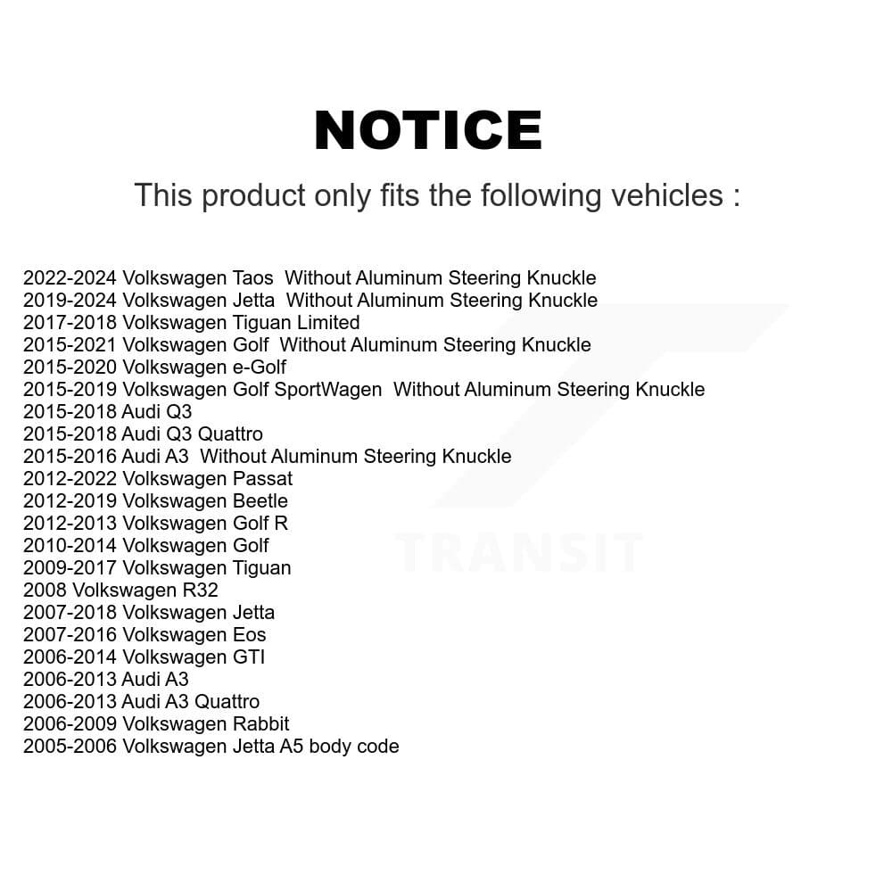 TOR - KTR-101282 - Front Lower Suspension Ball Joint Kits image 2