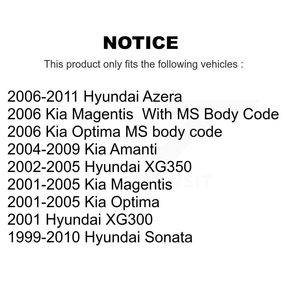 TOR - KTR-101306 - Front Upper Suspension Ball Joint Kits image 2