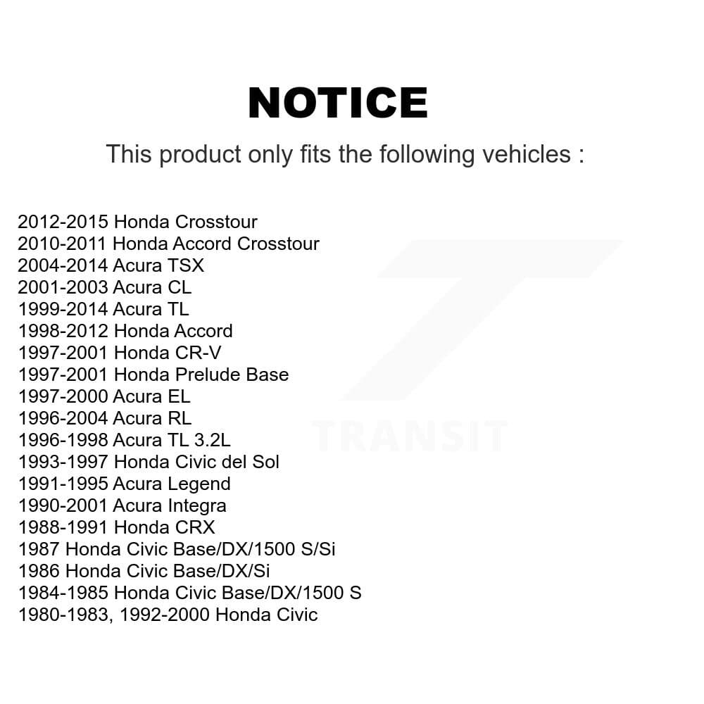 TOR - KTR-101345 - Front Upper Suspension Ball Joint Kits image 2