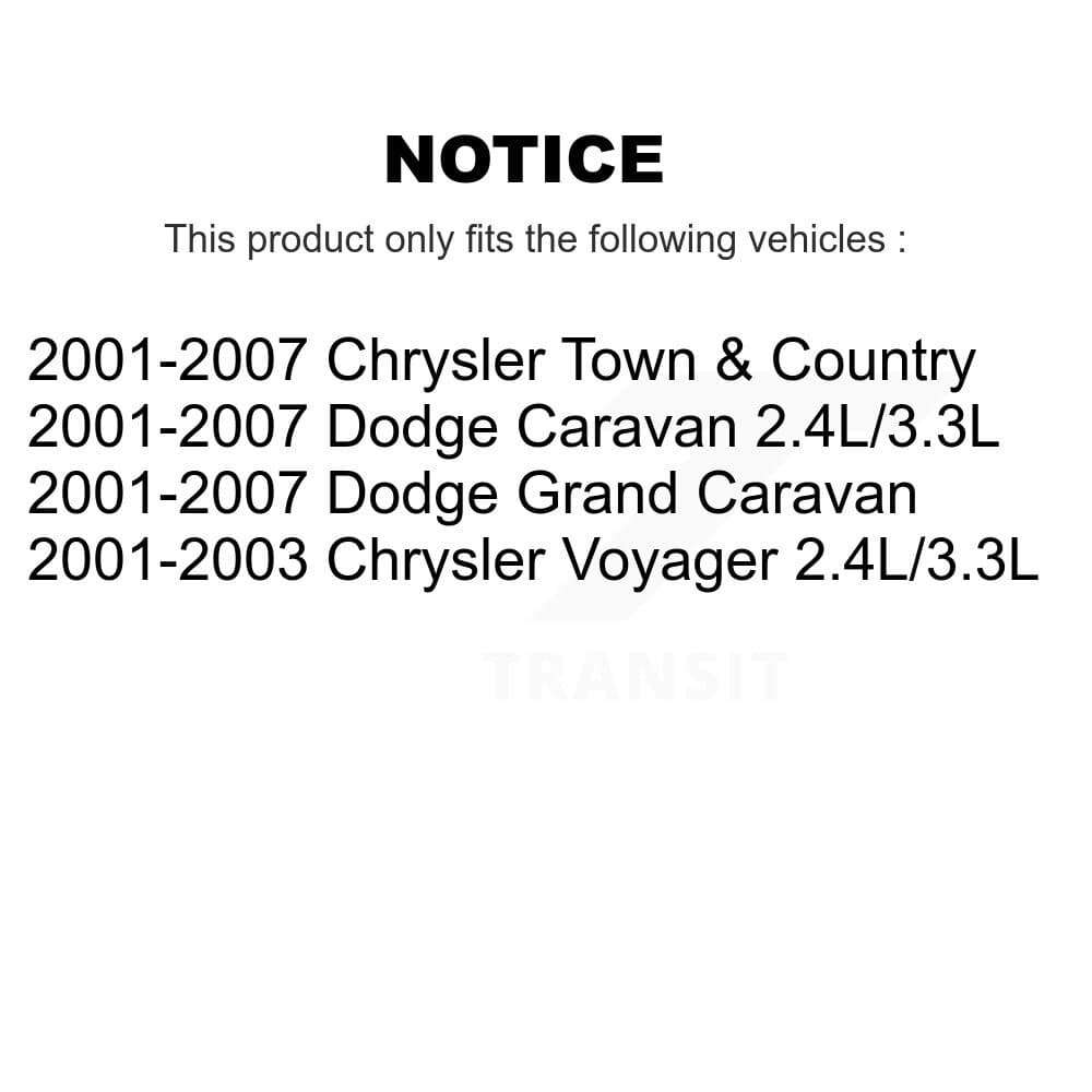 TOR - KTR-101368 - Front Lower Suspension Control Arm and Ball Joint Assembly Kits image 2