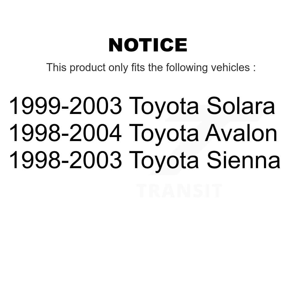 TOR - KTR-101415 - Front Lower Suspension Control Arm and Ball Joint Assembly Kits image 2