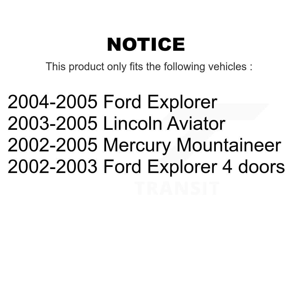 TOR - KTR-101501 - Front Upper Suspension Control Arm and Ball Joint Assembly Kits image 2