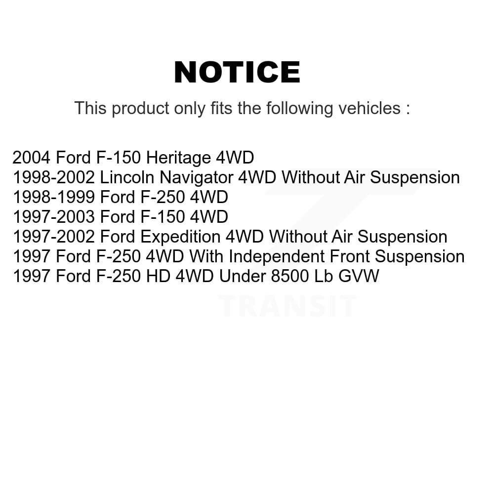 TOR - KTR-101529 - Front Upper Suspension Control Arm and Ball Joint Assembly Kits image 2