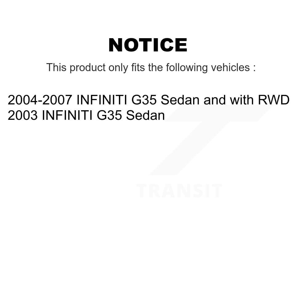 TOR - KTR-101563 - Front Lower Rearward Suspension Control Arm and Ball Joint Assembly Kits image 2