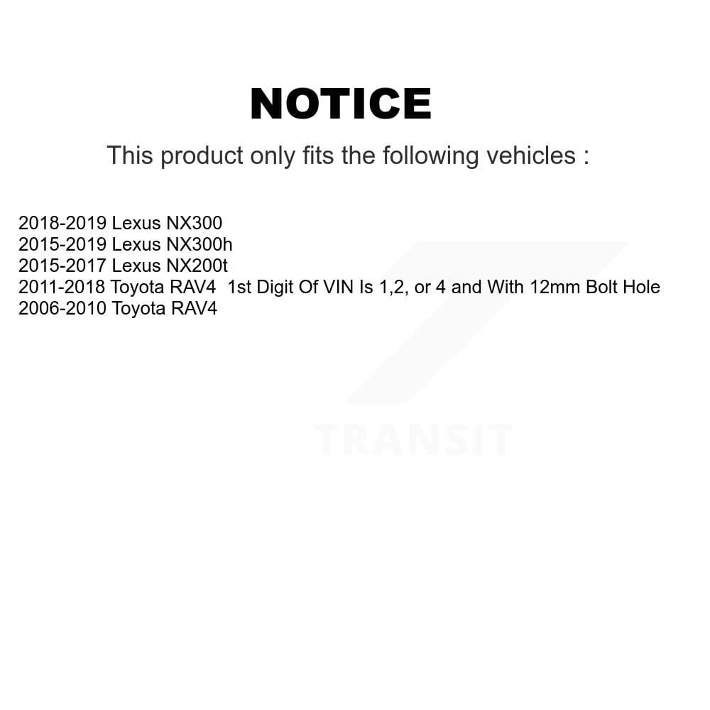 TOR - KTR-101587 - Rear Lower Forward Suspension Control Arm and Ball Joint Assembly Kits image 2