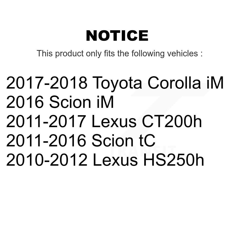 TOR - KTR-101654 - Rear Suspension Stabilizer Bar Link Kits image 2