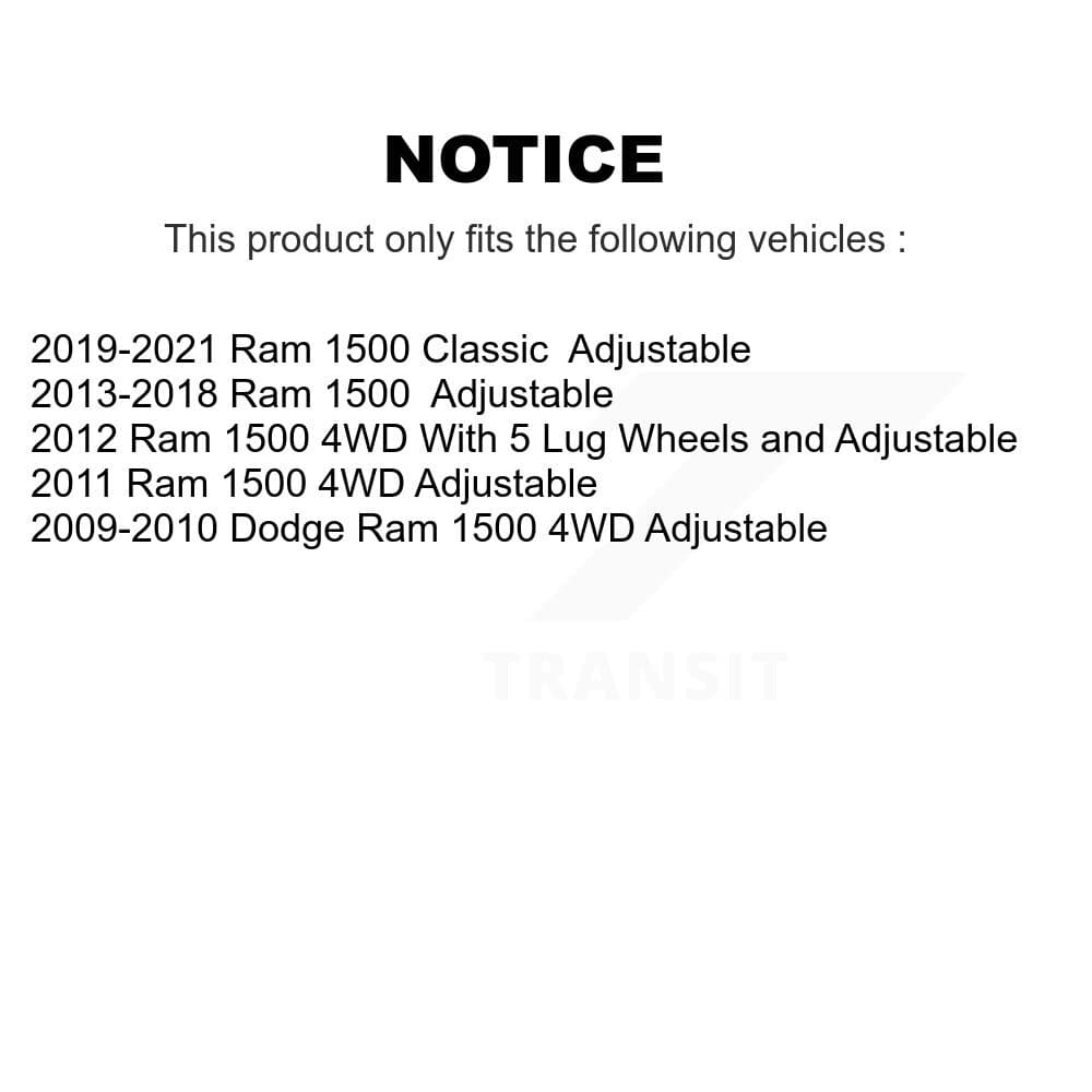 TOR - KTR-101762 - Front Suspension Ball Joint Kits image 2