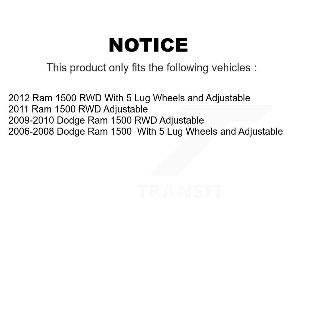 TOR - KTR-101763 - Front Suspension Ball Joint Kits image 2