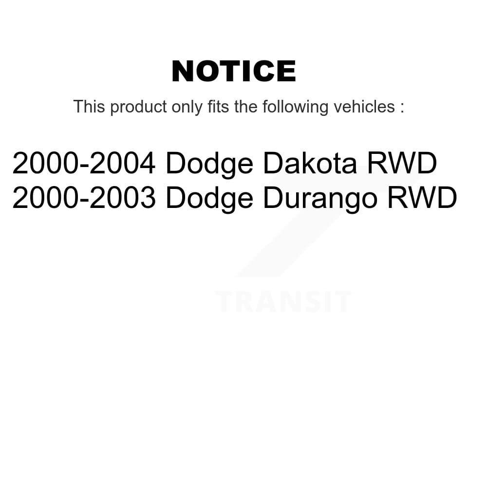 TOR - KTR-101802 - Front Suspension Ball Joint Kits image 2