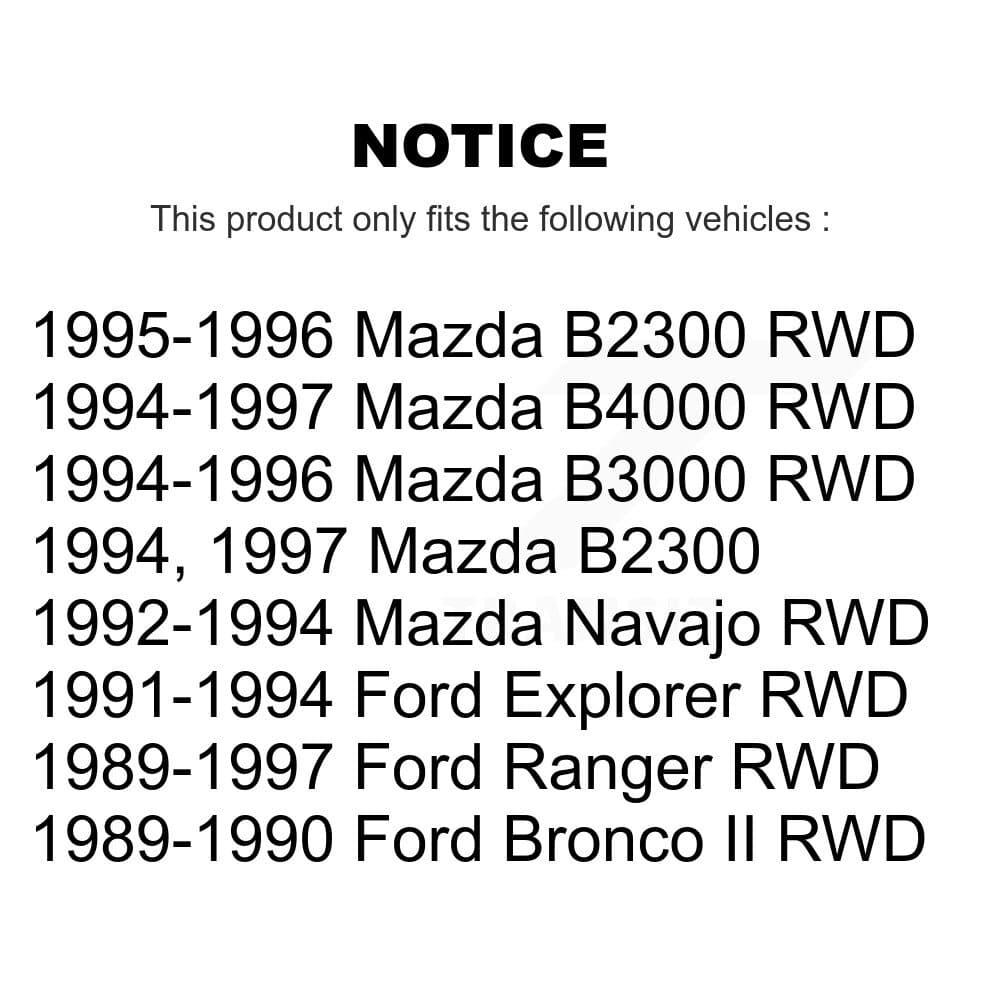 TOR - KTR-101823 - Front Suspension Ball Joint Kits image 2