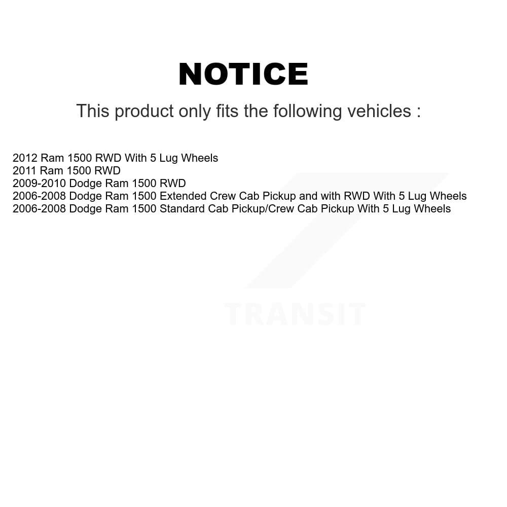 TOR - KTR-101827 - Front Suspension Ball Joint Kits image 2