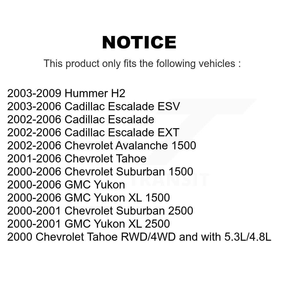 TOR - KTR-102009 - Front and Rear Suspension Stabilizer Bar Link Kits image 2